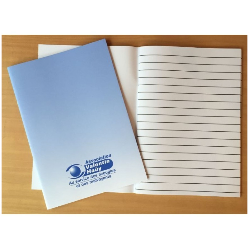 Cahier ligné A4