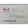 Calendrier mural gros caractères