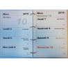 Agenda grands caractères