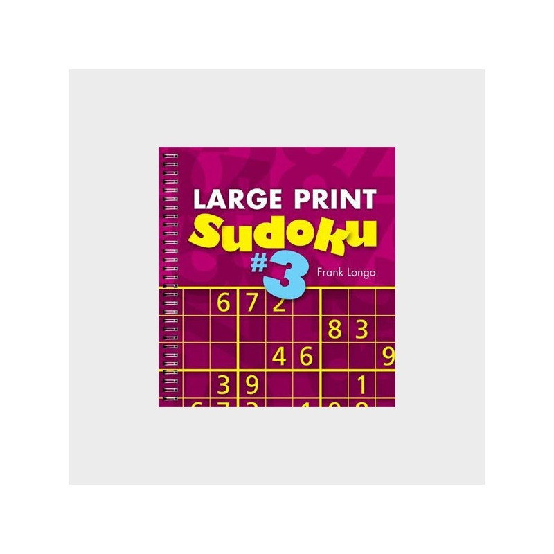 Sudoku pour malvoyants à grands chiffres