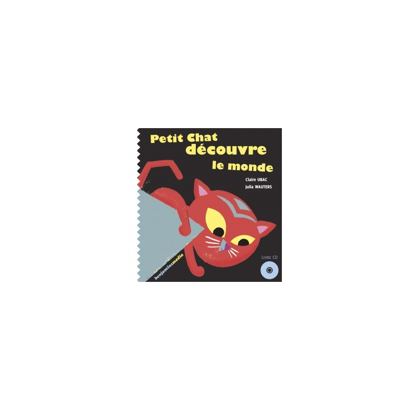 Livre Enfant "Petit chat découvre le monde" (BENJAMINS MEDIA)