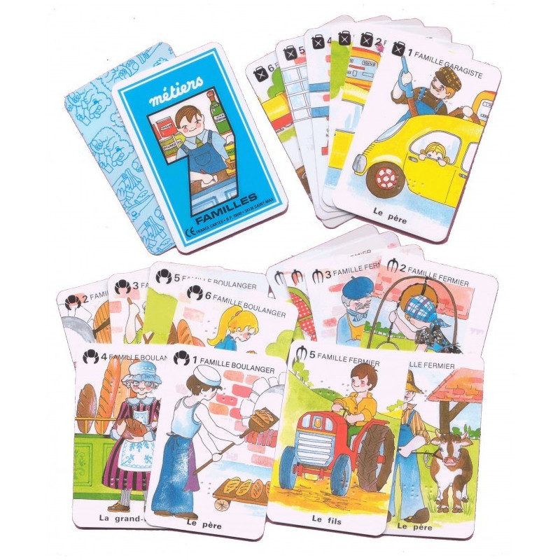 Jeu de 7 familles braille