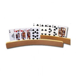 Porte-cartes à jouer arrondi