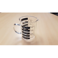 Verre mesureur 500 ml avec marquage