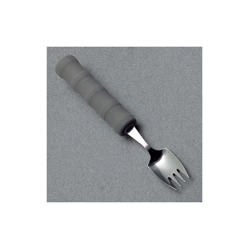Fourchette cuillère avec manche en mousse
