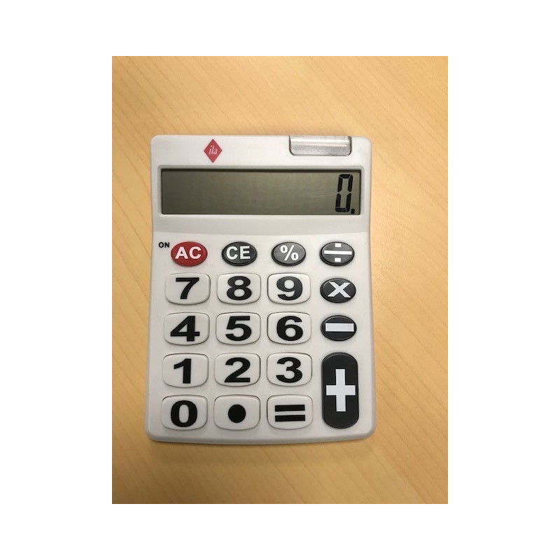 Calculatrice grands caractères