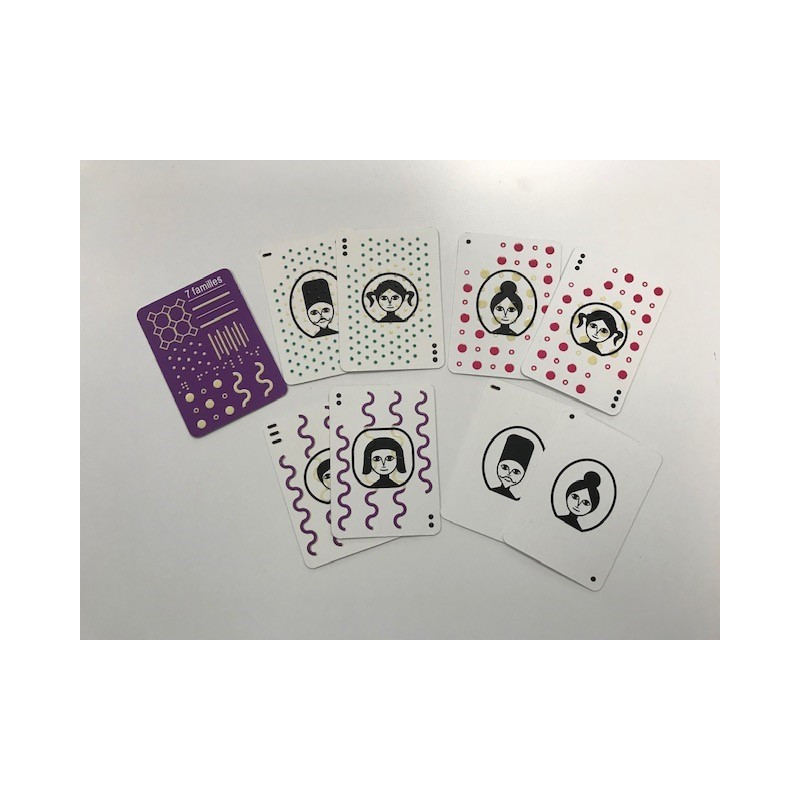 Jeu de 7 familles (Adaptation Relief et Grands caractères)