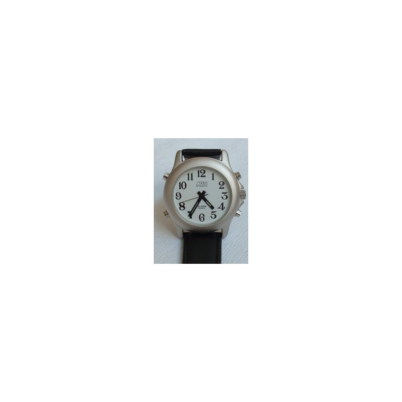 Montre parlante à aiguilles 4 boutons pour femme