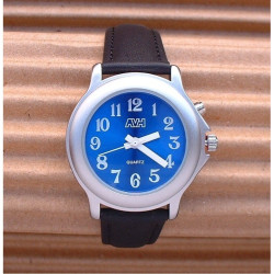 Montre parlante à aiguilles 1 bouton pour femme