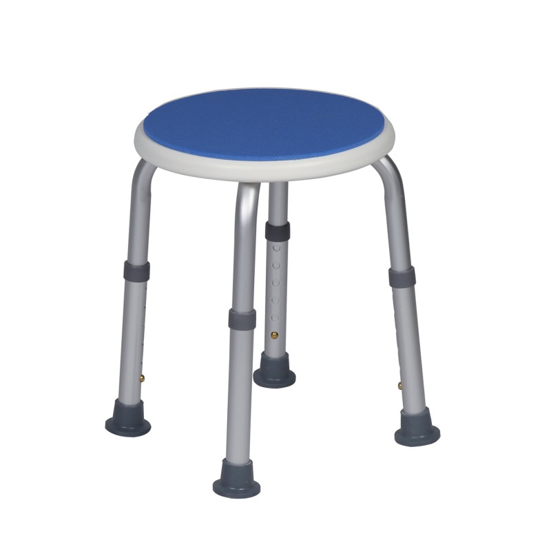 Tabouret de douche BLUE SEAT assise ronde (HERDEGEN)