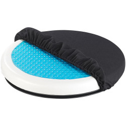 Coussin d'assise rotatif 360° en mousse avec gel rafraîchissant (NEWGEN MEDICALS)