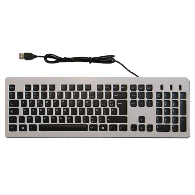 Clavier standard avec guide-doigt