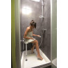 Tabouret de douche de coin SUMATRA