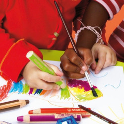 Crayons de couleur XXL WOODY 3 en 1
