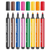 Feutres de coloriage TRIO SCRIBBI anti-pointes enfoncées