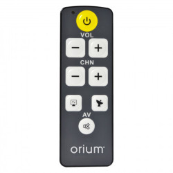 Télécommande universelle à grosses touches pour malvoyant (ORIUM)