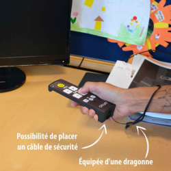 Télécommande universelle à grosses touches pour malvoyant (ORIUM)