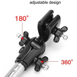 Support de parapluie pour fauteuil roulant