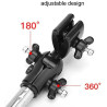 Support de parapluie pour fauteuil roulant