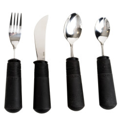 Lot de couverts lestés et pliables Big-Grip (OXO)