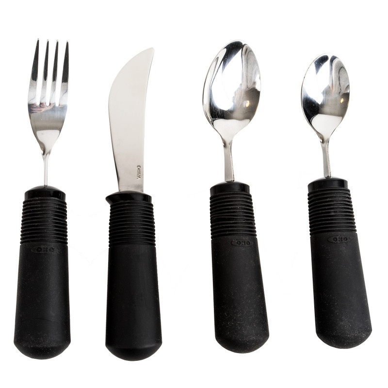 Lotde couverts lestés et pliables Big-Grip (OXO)