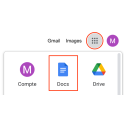 Application Google Docs