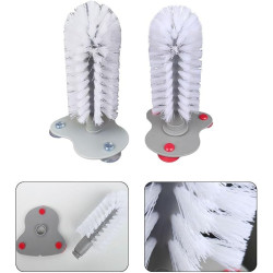 DAZZLEEX Brosse à ventouse