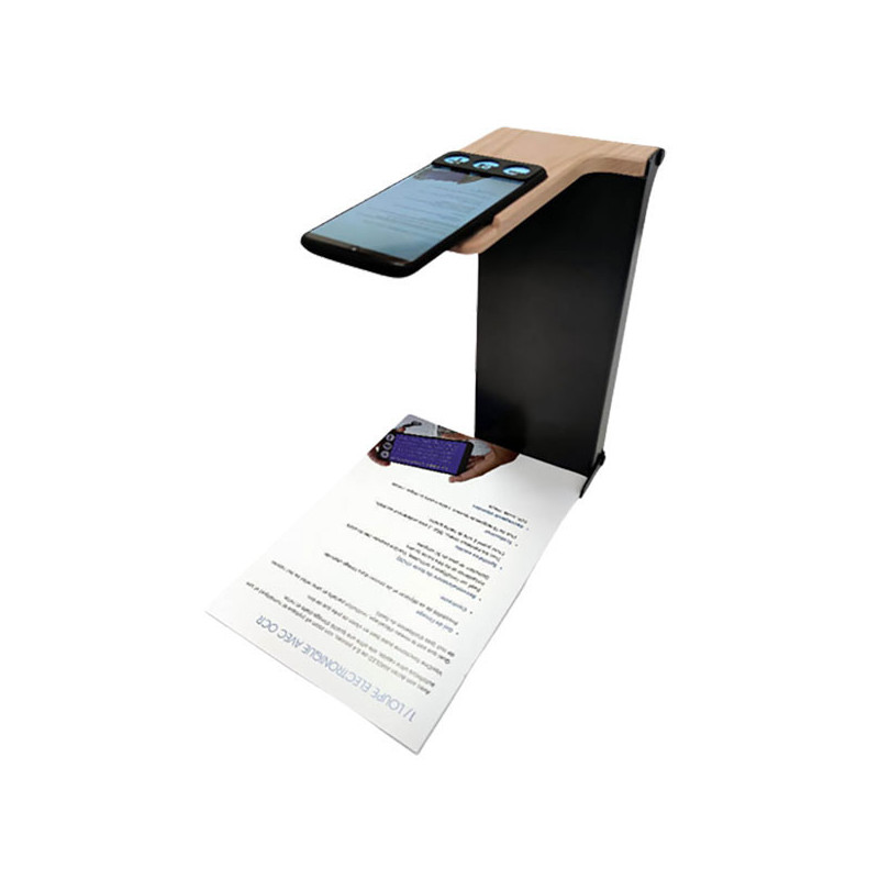 Machine à lire portable avec IA VOXIVISION + support OCR