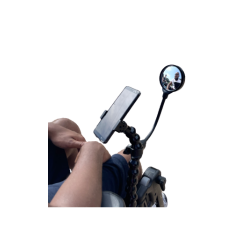 Rétroviseur pour fauteuil roulant - Diamètre 8 cm (HANDIEASY)