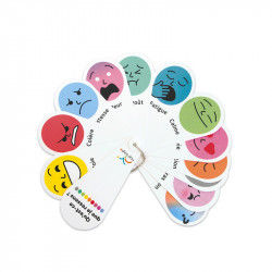 Éventail Qu'est-ce que je ressens ? (HOPTOYS)