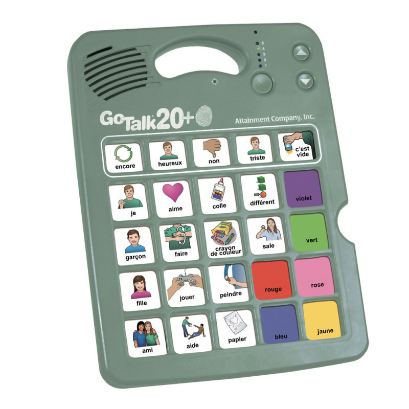 GoTalk 20+ Lite Touch avec support (ATTAINMENT COMPANY)