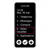 Smartphone multifonctions vocalisé avec IA VoxiOne 2 (VOXIWEB)