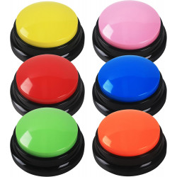 Boutons sonores enregistrables - Diamètre 7 cm