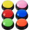 Boutons sonores enregistrables - Diamètre 7 cm
