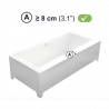 Barre d'appui amovible baignoire (TOUS ERGO)