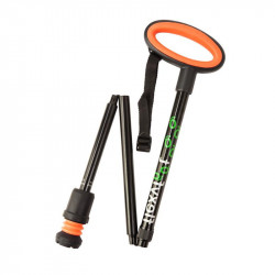 Canne de marche pliante avec embout amortissant (FLEXYFOOT)