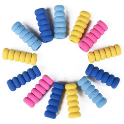 Grip stylo N°6  : manchon rainuré en mousse (HOPTOYS)
