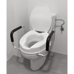 Réhausse WC avec accoudoirs (PEPE MOBILITY)
