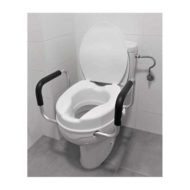 Réhausse WC avec accoudoirs (PEPE MOBILITY)