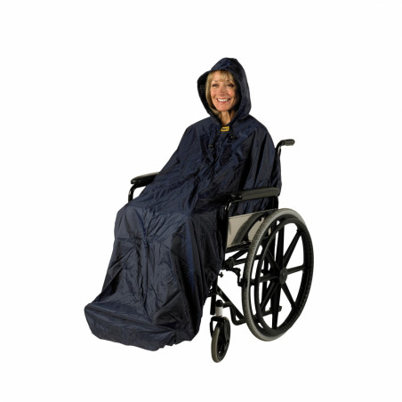 Imperméable intégral sans manches pour fauteuil roulant (ABLE2)