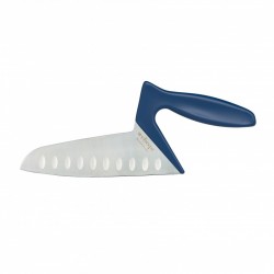 Couteau à légumes ergonomique bleu