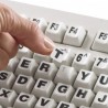 Autocollants grands caractères pour clavier d'ordinateur